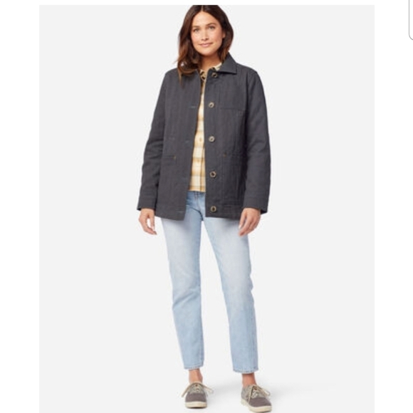 WOMEN'S FERN QUILTED CANVAS BARN COAT